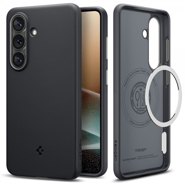 Spigen Samsung Galaxy S26 Skal Nano Pop MagFit Black Sesame