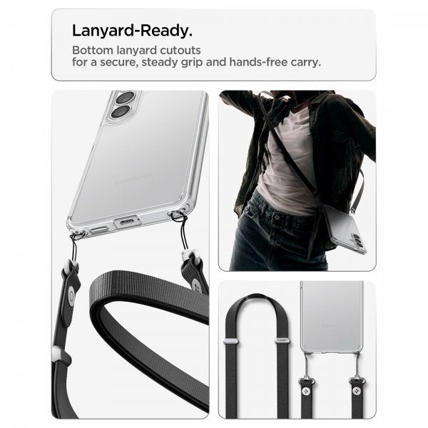 Spigen Samsung Galaxy S26 Skal Ultra Hybrid Crystal Clear
