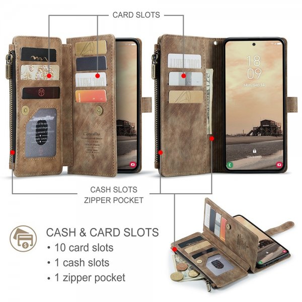 CaseMe Samsung Galaxy S26 Ultra Fodral C30 Series Brun
