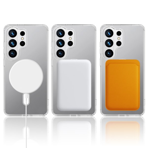 Nordic Covers Samsung Galaxy S26 Ultra Skal Feather Series MagSafe Transparent