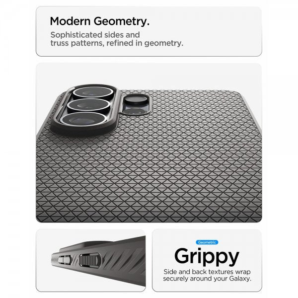 Spigen Samsung Galaxy S26 Ultra Skal Liquid Air MagFit Marble Gray