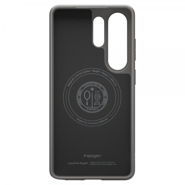 Spigen Samsung Galaxy S26 Ultra Skal Liquid Air MagFit Marble Gray