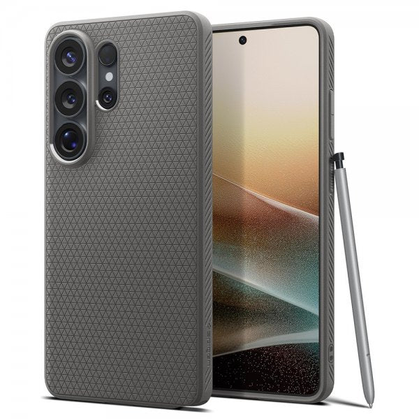 Spigen Samsung Galaxy S26 Ultra Skal Liquid Air Marble Gray