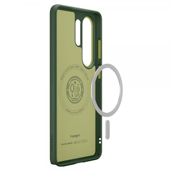 Spigen Samsung Galaxy S26 Ultra Skal Nano Pop MagFit Avo Green