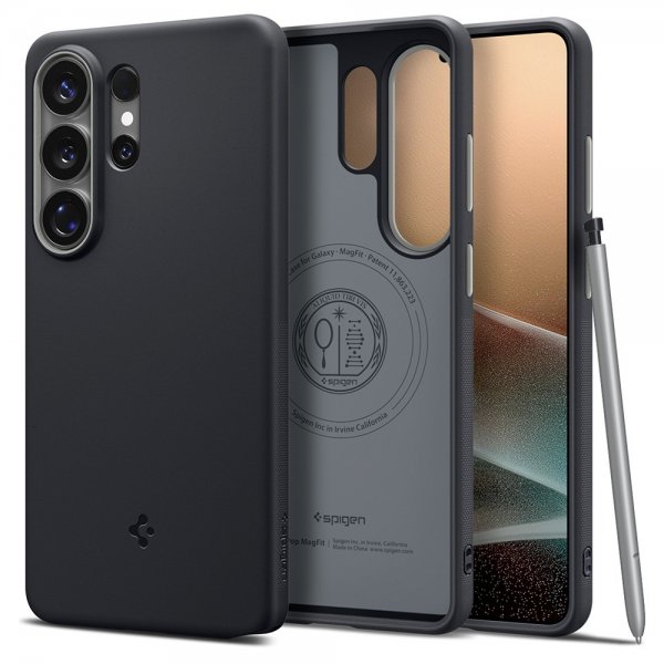 Spigen Samsung Galaxy S26 Ultra Skal Nano Pop MagFit Black Sesame