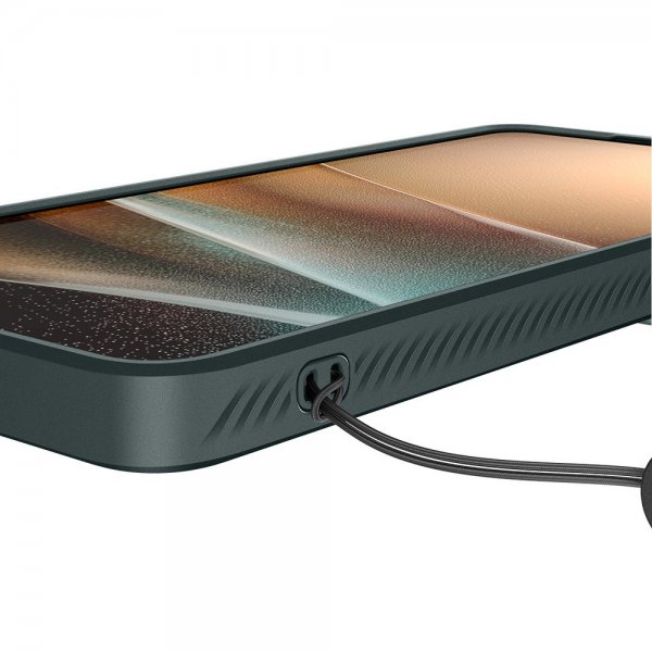 Spigen Samsung Galaxy S26 Ultra Skal Optik Armor Abyss Green