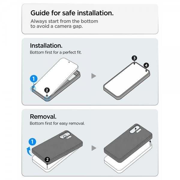 Spigen Samsung Galaxy S26 Ultra Skal Optik Armor Light Blue