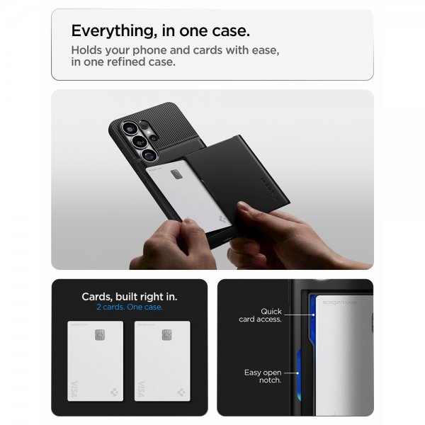 Spigen Samsung Galaxy S26 Ultra Skal Slim Armor CS Svart