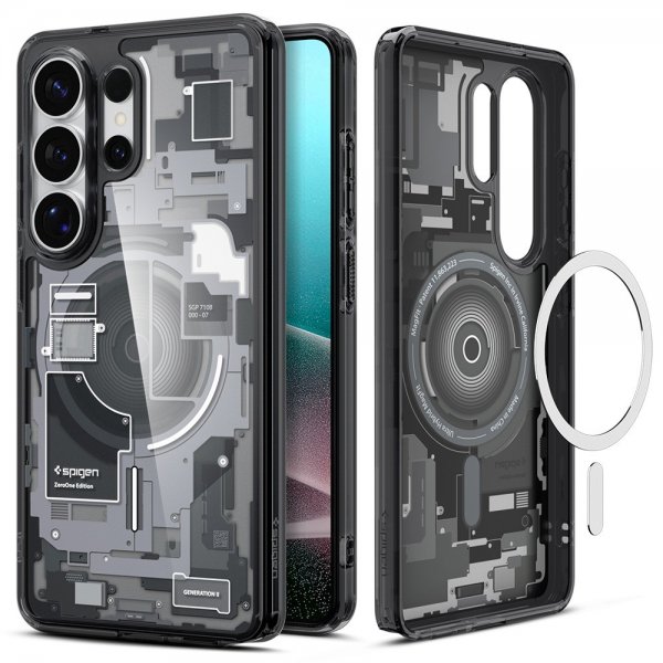 Spigen Samsung Galaxy S26 Ultra Skal Ultra Hybrid MagFit Zero One Svart