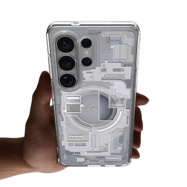 Spigen Samsung Galaxy S26 Ultra Skal Ultra Hybrid MagFit Zero One Vit