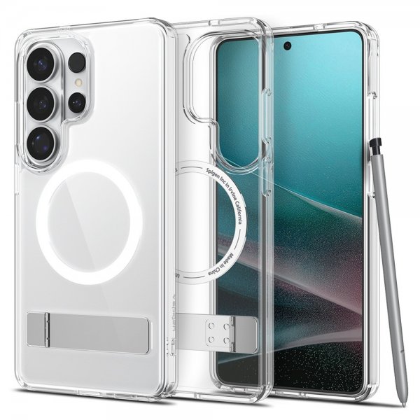 Spigen Samsung Galaxy S26 Ultra Skal Ultra Hybrid S MagFit Clear White