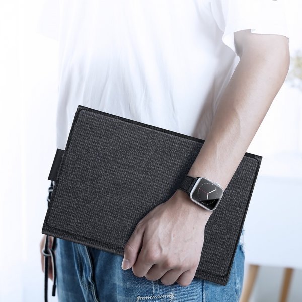 Dux Ducis Samsung Galaxy Tab A8 Fodral med Tangentbord Svart
