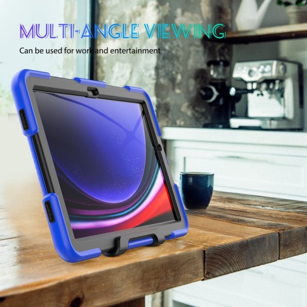 Samsung Galaxy Tab A9 Plus/Tab A11 Plus Skal Heavy Duty Armor Blå