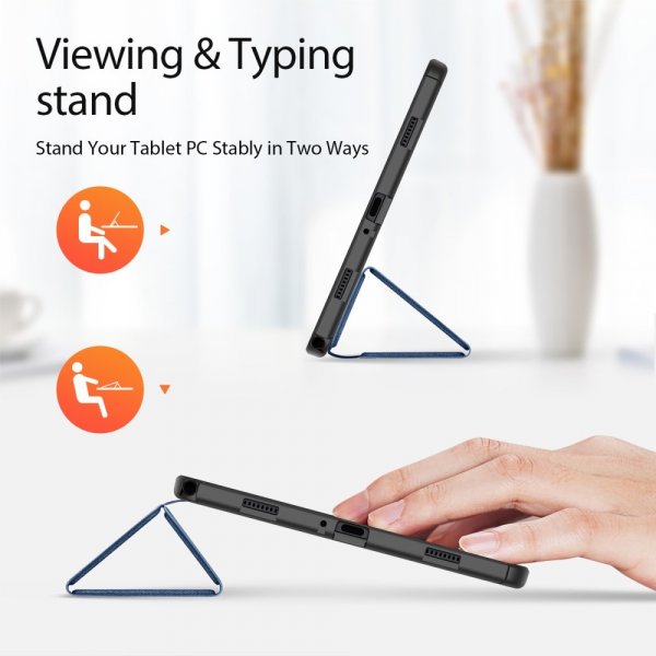Dux Ducis Samsung Galaxy Tab A9 Plus Fodral DOMO Series Blå