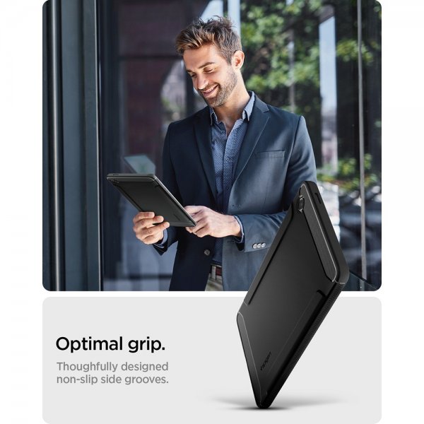 Spigen Samsung Galaxy Tab A9/Tab A11 Skal Rugged Armor Matte Black