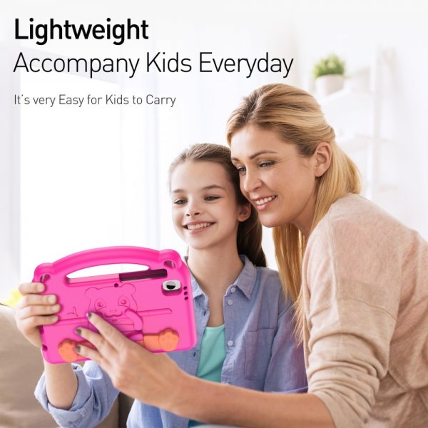 Dux Ducis Samsung Galaxy Tab A7 Lite/Galaxy Tab A9 Skal Panda Magenta