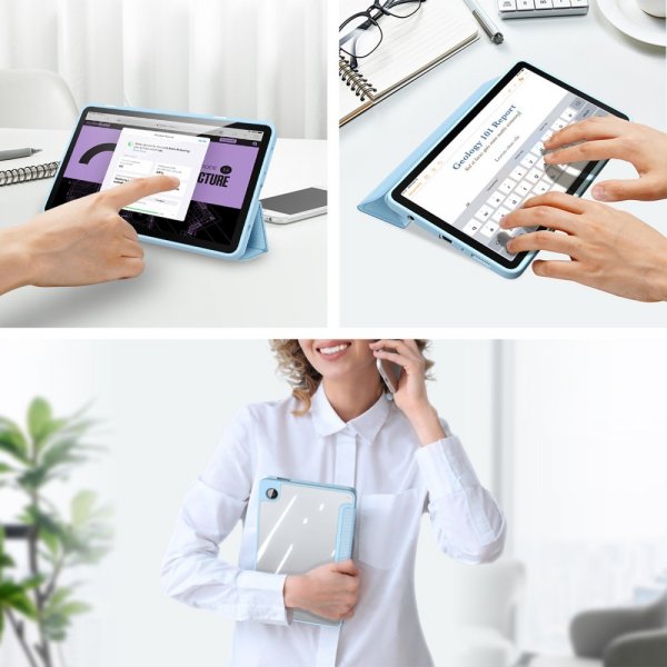 Dux Ducis Samsung Galaxy Tab A9 Fodral TOBY Series Blå