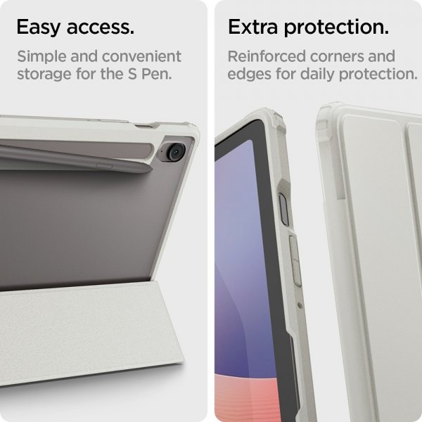 Spigen Samsung Galaxy Tab S10 FE Fodral Ultra Hybrid Pro Grå