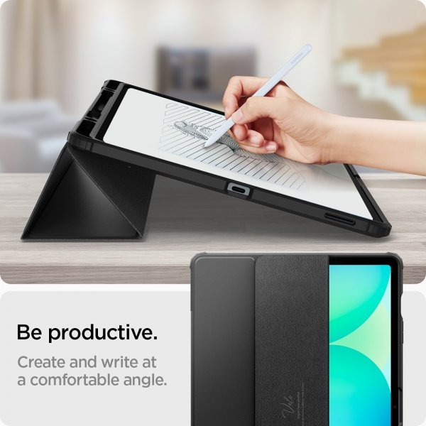 Spigen Samsung Galaxy Tab S10 FE Plus Fodral Ultra Hybrid Pro Svart