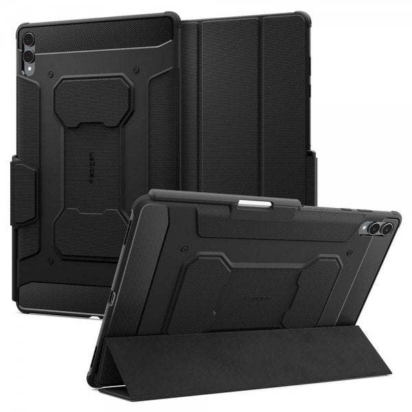 Spigen Samsung Galaxy Tab S11 Ultra Fodral Rugged Armor Pro Matte Black