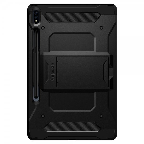 Spigen Samsung Galaxy Tab S7 Plus/Tab S8 Plus Skal Tough Armor Pro Svart