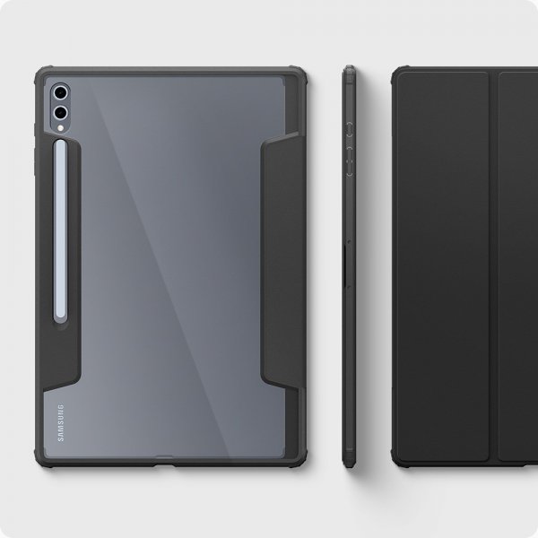 Spigen Samsung Galaxy Tab S8 Ultra/S9 Ultra/S10 Ultra Fodral Ultra Hybrid Pro Svart