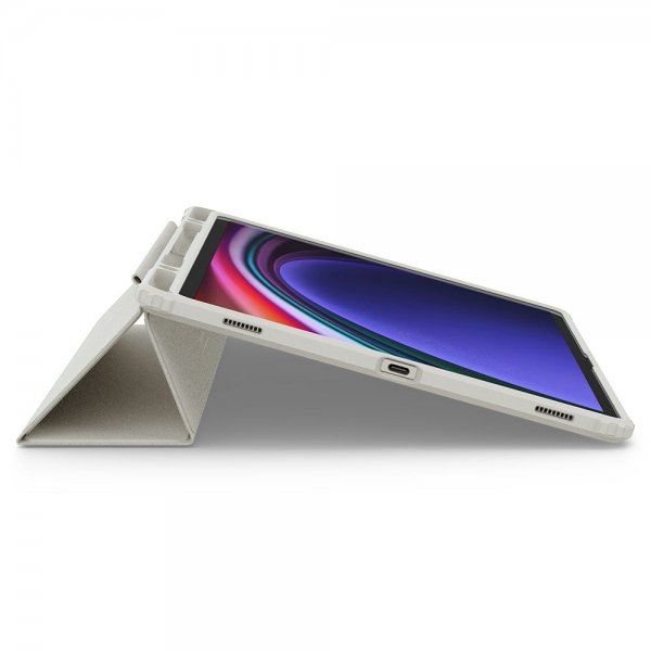 Spigen Samsung Galaxy Tab S9 Plus/Galaxy Tab S10 Plus Fodral Ultra Hybrid Pro Grå