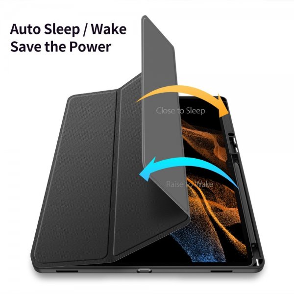 Dux Ducis Samsung Galaxy Tab S9 Ultra Fodral TOBY Series Svart