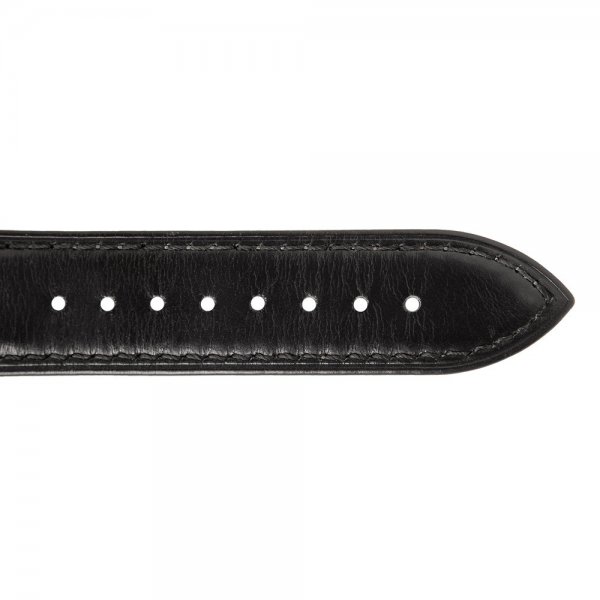 Puro Samsung Galaxy Watch 20mm Armband Leather Band Svart
