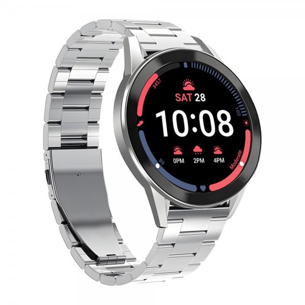 Puro Samsung Galaxy Watch 20mm Armband Stainless Steel Silver
