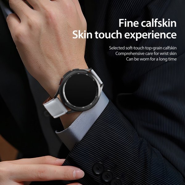 Dux Ducis Samsung Galaxy Watch 20mm Armband YA Series Grå