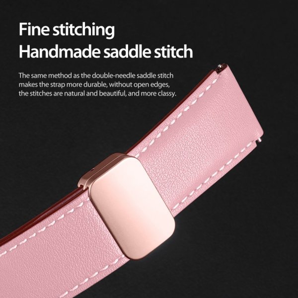 Dux Ducis Samsung Galaxy Watch 20mm Armband YA Series Rosa