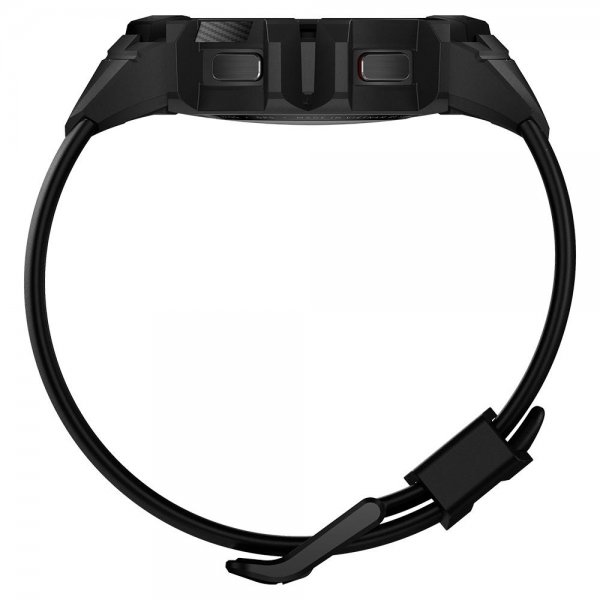 Spigen Samsung Galaxy Watch 4/5 40mm Skal med Armband Rugged Armor Pro Charcoal Gray