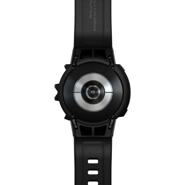 Spigen Samsung Galaxy Watch 4/5 40mm Skal och Armband Rugged Armor Pro Svart