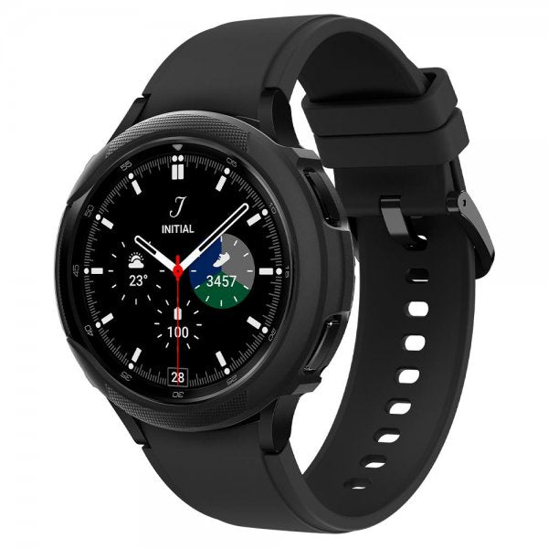 Spigen Samsung Galaxy Watch 4 Classic 42mm Skal Liquid Air Matte Black