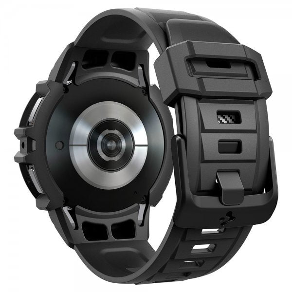 Spigen Samsung Galaxy Watch 6 40mm Skal och Armband Rugged Armor Pro Svart