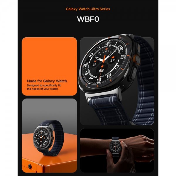 Spigen Samsung Galaxy Watch Ultra 47mm Armband WBF0 Navy