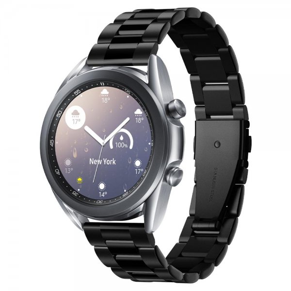 Spigen Samsung Galaxy Watch 20mm Armband Modern Fit Svart