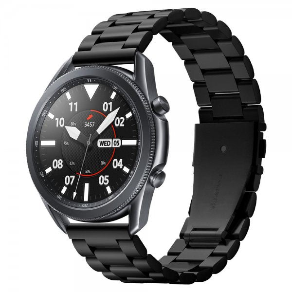 Spigen Samsung Galaxy Watch 22mm Armband Modern Fit Svart