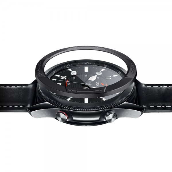 Spigen Samsung Galaxy Watch3 45mm Skal Chrono Shield Svart