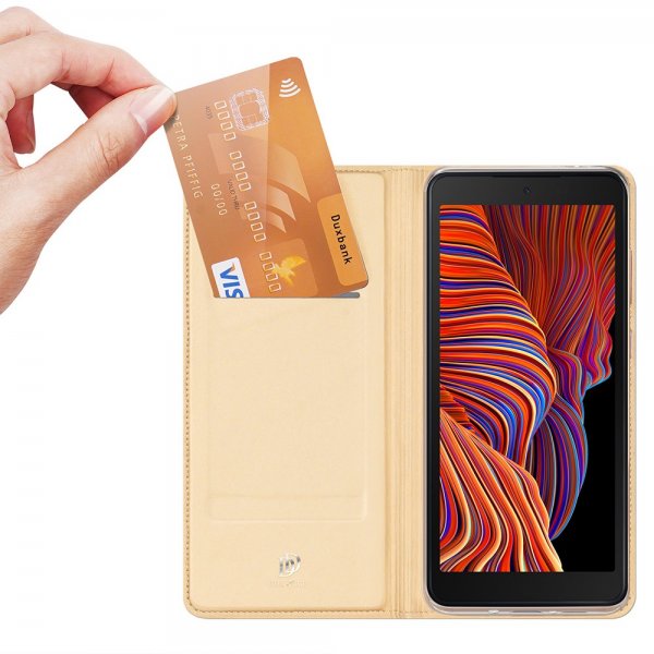 Dux Ducis Samsung Galaxy XCover 5 Fodral Skin Pro Series Guld