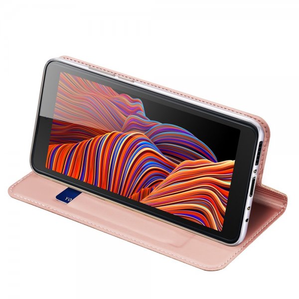 Dux Ducis Samsung Galaxy XCover 5 Fodral Skin Pro Series Rosa