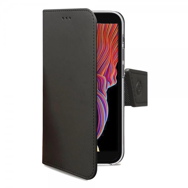 Celly Samsung Galaxy XCover 5 Fodral Wally Wallet Case Svart