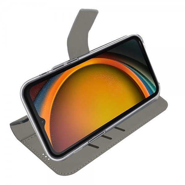 Celly Samsung Galaxy XCover 7 Fodral Wally Wallet Case Svart