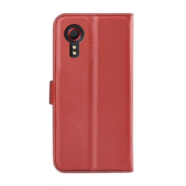 Samsung Galaxy XCover 7 Fodral med Stativ Brun