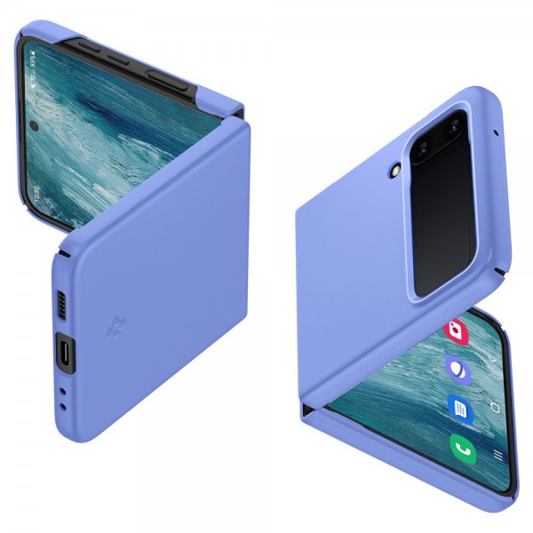 Spigen Samsung Galaxy Z Flip 4 Skal AirSkin Cornflower Blue