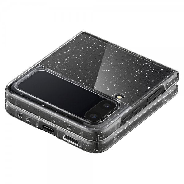 Spigen Samsung Galaxy Z Flip 4 Skal Air Skin Glitter Crystal Quartz