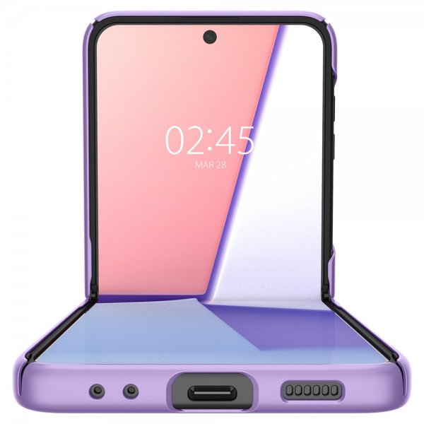 Spigen Samsung Galaxy Z Flip 4 Skal AirSkin Rose Purple