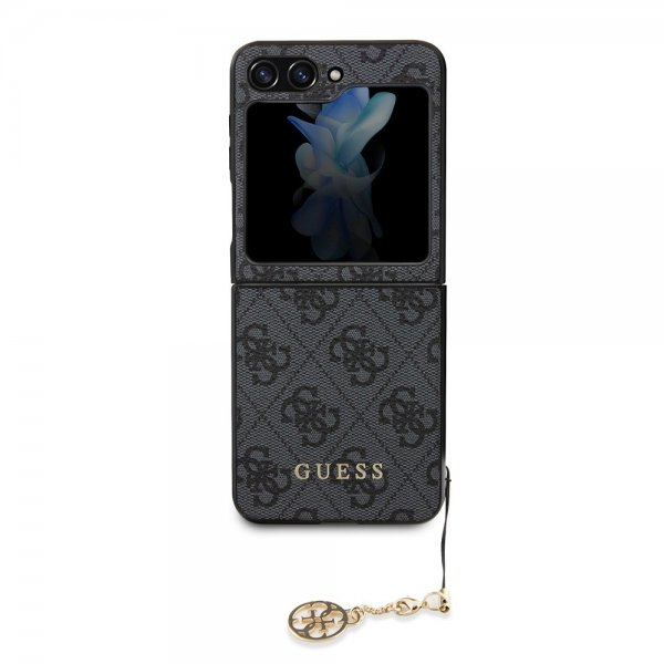 Guess Samsung Galaxy Z Flip 5 Skal 4G Charm Grå