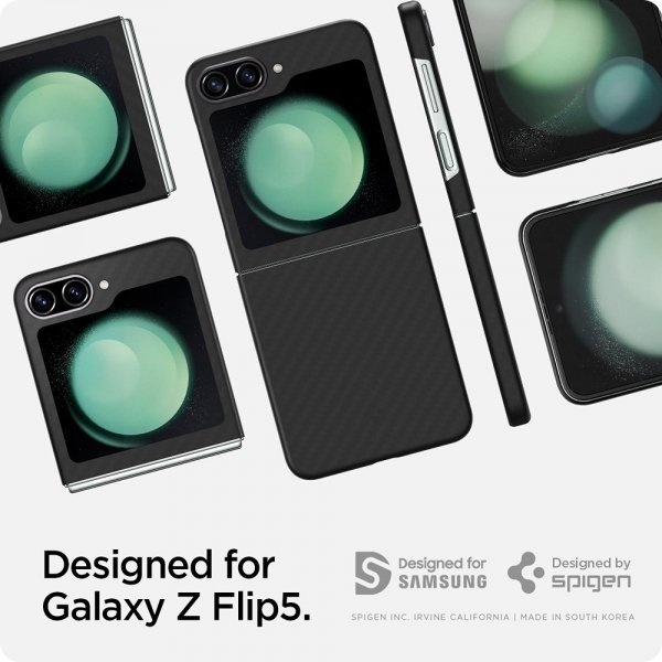 Spigen Samsung Galaxy Z Flip 5 Skal Air Skin Svart